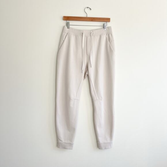Lululemon Men’s City Sweat Jogger in White Opal Cream, Size Medium - Picture 5 of 14